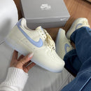 Air Force Creme Azul Metalizado