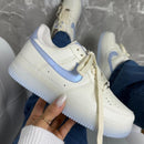 Air Force Creme Azul Metalizado